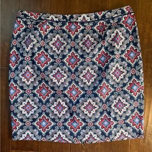 Talbots Women’s Size 20W Printed Skirt